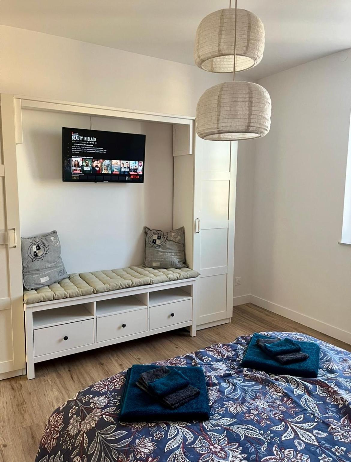 Appartement Cosy Et Calme Avec Parking Et Terrasse Prives Cravanche Eksteriør billede